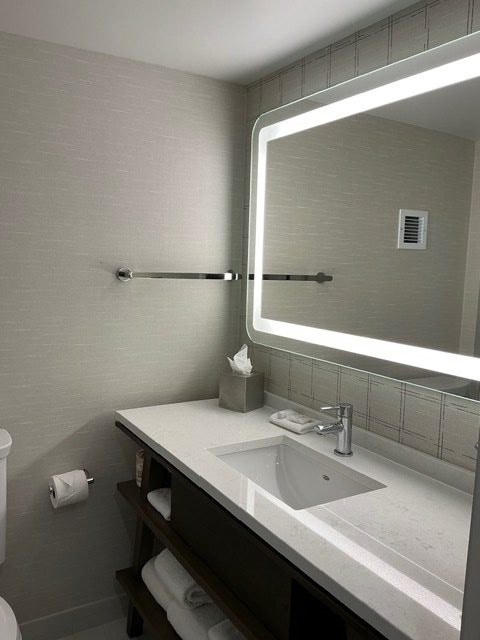 Vanity wall complete
