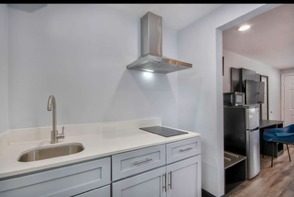 Extended-stay room & kitchenette renovation